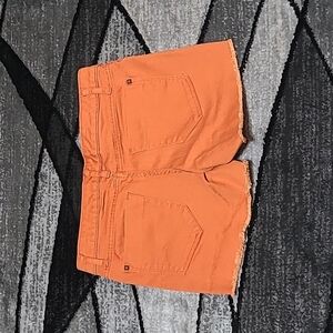 MOSSIMO BURNT ORANGE STUDDED DENIM JEAN SHORTS
